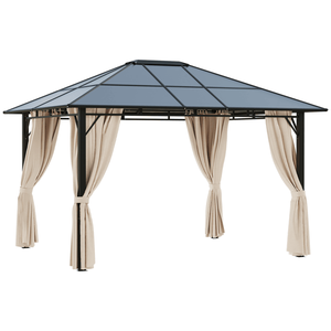 Gazebo/Pergola da Giardino con Tettoia, Riparo per Esterni dal Design Elegante - Product Image 2