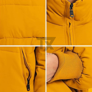 Women's Puffer Jacket Cold Weather Jacket With Full Customization on Trending - Product Image 6