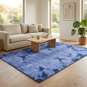 HILTEX Eco-Friendly Cotton Washable Woven Bathmat & Area Rug <b>Set</b> with Latex Backing for Home Use Medium Pile 6mm - Product Image 2
