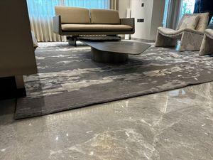Tapis en laine tuftés à la main pour salon et salle à manger modernes, tapis à poils longs extra épais - Product Image 2