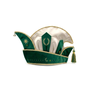 Sombrero de fiesta de satén hecho en fábrica, gorro de príncipe para festival, sombrero de príncipe de carnaval personalizado en venta - Product Image 5