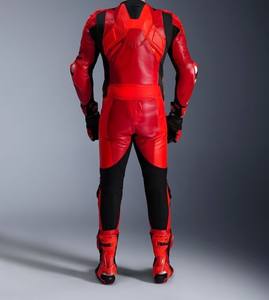 Traje de Cuero para Motociclista, Chaqueta y Pantalón de Cuero para Motocicleta, Personalizado - Product Image 4