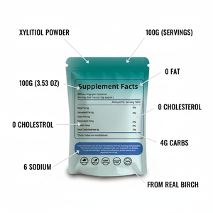 <span class=keywords><strong>Edulcorante</strong></span> Natural de Xilitol de <span class=keywords><strong>Abedul</strong></span> 100% Puro, Bajo IG, Apto para Diabéticos, 40% Menos Calorías que el Azúcar, Aditivo Alimentario Premium - Product Image 2