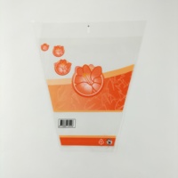 Manchon pour fleurs transparent, imperméable, vierge, biodégradable, non toxique, haute transparence, de qualité alimentaire, à fermeture hermétique, personnalisable avec trous d'aération