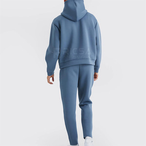 Men Baggy Tracksuits Casual Regular Fit Breathable Winter Hoodie and <b>Jogger</b> <b>Set</b> for Workout Gym Running Travel Comfort Wear - Product Image 3