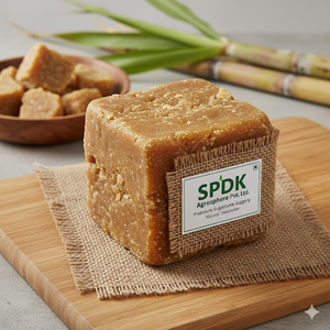 Jaggery de Caña de Azúcar Natural, Producto Agrícola Premium 100% Puro de Maharashtra, India, SPDK Agrosphere - Product Image 1