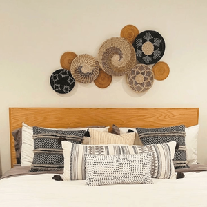 [HIGH QUALITY] | Seagrass Plates Eco Friendly Woven <b>Wall</b> Art Basket Plate For Resort Living Room Display from <b>Blue</b> Lotus Farm - Product Image 3
