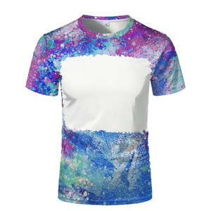Nouveauté : T-shirt pour homme en polyester 100% avec col rond, impression par sublimation, service OEM, taille oversize - Product Image 3