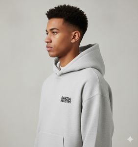 Sudadera con capucha de algodón para hombre con cremallera, estilo desgastado y bordado, de Ranzia Industry Factory, venta al por mayor, fabricante - Product Image 2