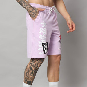 Shorts Bermuda Décontractés pour Hommes Duds Angels, Taille Haute, Cordon de Serrage, Tissu Oxford Écologique, Style Urbain, Imprimé Uni, Tricoté - Product Image 4