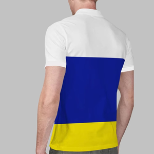Chemise Homme Color Block à Manches Courtes en Coton Tricoté Décontracté Uni 100% Coton Séchage Rapide Boutonnée Coupe Classique - Product Image 5
