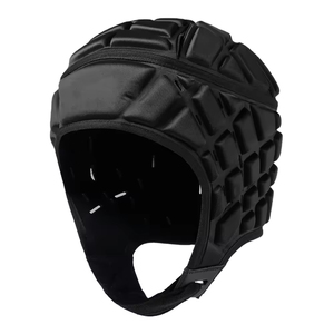 Casque de rugby rembourré personnalisé avec logo, idéal pour le football américain 7 sur 7 et le flag football, avec coque souple, également adapté aux casques de boxe. - Product Image 1