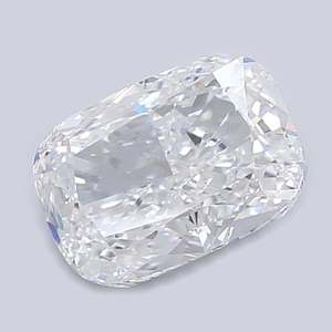 เพชรทรงคุชชั่นรูปทรงยาว 2.00 กะรัต เพาะเลี้ยงในห้องปฏิบัติการ สีขาว D ความสะอาดระดับ VS1 ได้รับการรับรองจาก IGI เพชร CVD แบบเม็ดเดี่ยวสำหรับทำเครื่องประดับ - Product Image 1