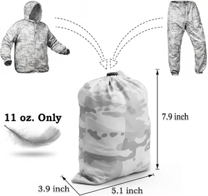 Traje de Caza Unisex de Lona de Alta Calidad Pakistaní, Impermeable, Transpirable y Resistente al Viento para Hombres y Mujeres - Product Image 3