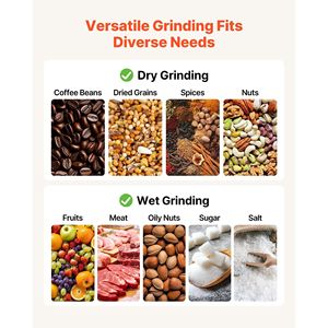 2 dischi di macinazione in marmo per mulino elettrico, compatibili con macchine per la lavorazione dei cereali, per macinazione a secco e a umido - Product Image 2