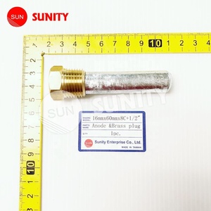 16mmx60mmx8C บำรุงรักษาเรือสังกะสี sunity ไต้หวัน + 1/2อลูมิเนียมอัลลอยด์สังกะสีส่วนเครื่องยนต์ท้ายเรือ - Product Image 1