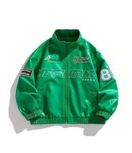 Wholesale Oem New 2026 Mens Clothing High Quality Leather <b>Jacket</b> Custom Varsity <b>Jacket</b> Motorcycle Nascar F1 <b>Racing</b> <b>Jacket</b> - Product Image 5