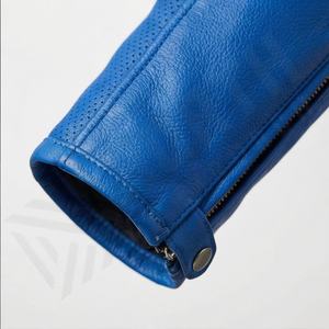 Veste de moto en cuir véritable pour homme de qualité supérieure, nouvelle arrivée, vestes de moto d'hiver, protections amovibles, personnalisables - Product Image 6