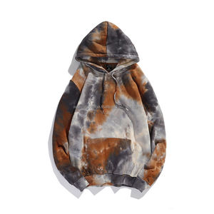 Vente en gros de qualité supérieure 100% coton Hip hop Vintage wash sweat à capuche imprimé automne pull à capuche mode sweat surdimensionné - Product Image 4