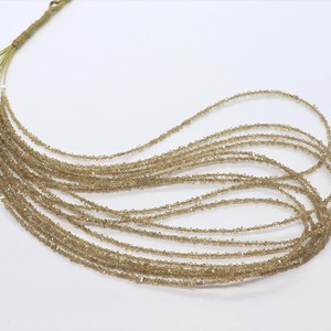Perles de Diamant Brun Herkimer Naturel, Pépites de Diamant Brun Herkimer, Perles de Quartz Diamant Brun, Perles de Diamant Brun Brut - Product Image 1