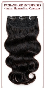 Extensiones de Cabello Humano Remy 100% Natural Negro Ondulado sin Procesar - Product Image 2