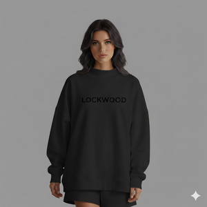 Suéter con Cuello Alto y Logotipo Personalizado del Fabricante, Sudadera Extra Grande para Mujer con Cuello Alto y Forro Polar Suave Bordado - Product Image 1