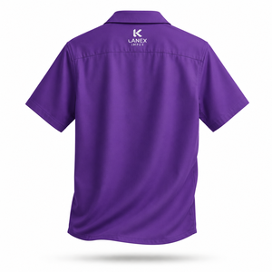 เสื้อเชิ้ตฮาวายแบบสั่งทำสำหรับผู้ชาย ผ้าโพลีเอสเตอร์พรีเมียม พิมพ์ลายแบบซับลิเมชั่น คอปกแบบแคมป์ ลวดลายทรอปิคอล เหมาะสำหรับใส่ไปเที่ยวพักผ่อน สไตล์ลำลอง รับผลิตแบบ OEM - Product Image 3