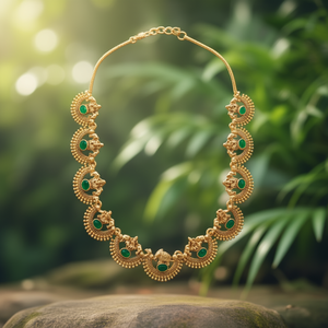 Ensemble de bijoux fins Heritage, collier en pierre Pota et collier Temple-10575576GR - Product Image 3