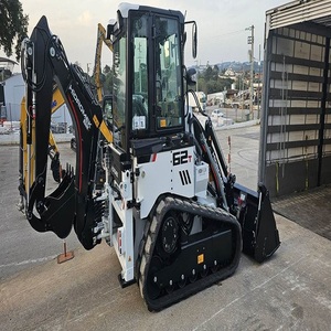 Hydromek 62T Retroexcavadora de orugas diésel con dirección deslizante, equipo de construcción de alta resistencia y alta eficiencia - Product Image 4
