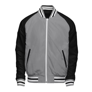 Dernières tendances en matière de vestes varsity coupe-vent pour hommes, doublure en polaire pour l'hiver, matière polyester/coton, services OEM, très vendues - Product Image 1