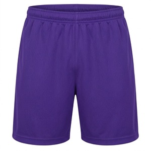 New <b>Men's</b> Solid <b>Yellow</b> Eco-Friendly Front Logo Sporty Soccer <b>Shorts</b> Elastic Waist Drawstring Quick Dry Athletic - Product Image 2