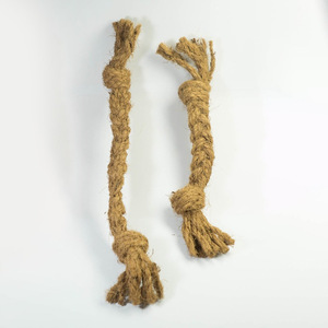 Juguete masticable de cuerda de fibra de coco al por mayor, juguetes para la dentición de perros y gatos, cuerdas para masticar, precio económico, artículos para mascotas - Product Image 2