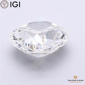 เพชร VS1 ความสะอาดระดับ E สี E พร้อมใบรับรอง IGI น้ำหนัก 2.00 กะรัต รูปทรงคุชชั่น เพชร CVD ผลิตในห้องปฏิบัติการ สำหรับแหวนฉลองครบรอบใหม่ - Product Image 5