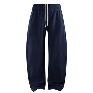 Sweatpants personnalisés à faible MOQ pour les marques de boutiques américaines, joggers en molleton, sweatpants amples, tailles S M L XL - Product Image 2