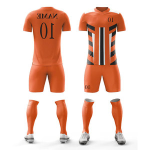 Custom Basketball Uniform For Adults Customized Name Numbers Multi Color Polyester/Nylon Stretchable Football Uniform Suit - Product Image 1