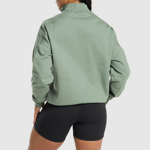 Sweat-shirt à capuche pour homme en molleton de coton biologique épais, coupe classique, col rond, épaules tombantes, logo personnalisé, uni, respectueux de l'environnement - Product Image 2