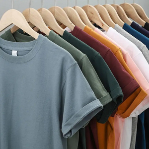 Camiseta de Hombre Azul Sólido con Cuello Redondo, Manga Corta, 100% Algodón, Corte Regular, Tejido Jersey Casual, Ecológica, de Secado Rápido, 250g, con Logotipo Frontal - Product Image 1