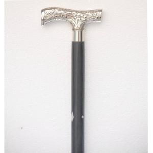 Bastón de Madera Pulida Marrón de Lujo con Diseños Personalizables, Bastón Ecológico para Caballero con Mango Moderno en Forma de T - Product Image 6