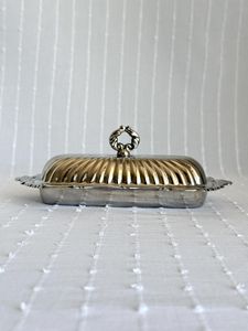 Compact Stainless Steel Butter Tray with Protective Lid - Product Image 5