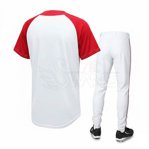 ชุดกีฬาเบสบอล ดีไซน์ใหม่ ระบายอากาศได้ดี ปรับแต่งได้ ผลิตจากโพลีเอสเตอร์ 100% มีจำหน่าย - Product Image 5