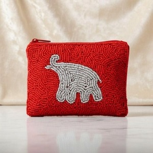 Beaded <b>Purse</b> Beaded Coin <b>Purse</b> <b>Small</b> Colorful <b>Purse</b> Coin Pouch - Product Image 3