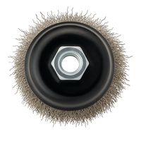 Brosse en fil d'acier inoxydable pour l'élimination de la rouille, le polissage, le débavurage, outil de nettoyage des surfaces métalliques