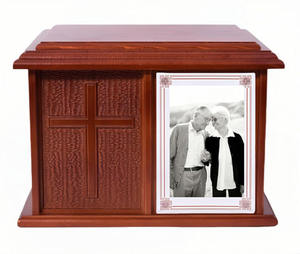 Urnas de Cremación de Madera Natural de Estilo Americano Moderno, Hechas a Mano, Ecológicas, de Alta Calidad, con Capacidad de 220 Pulgadas Cúbicas, para Hombre y Mujer - Product Image 4