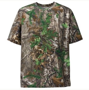 Camouflage Breathable Summer Hunting T-Shirts Breathable Summer Hunting T-Shirts Woodland Camouflage Hunting T-shirt Short - Product Image 5