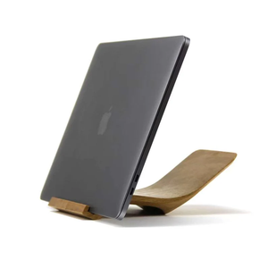 Wooden Laptop Stand Bamboo Computer Riser Ergonomic Tabletop <b>Desk</b> Holder for <b>Office</b> Home - Product Image 3