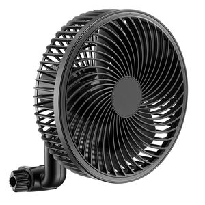 Ventilador Recargable USB con Control Inteligente, Oscilación Potente, 9 Velocidades, Modo de Circulación, para Carpa de Cultivo, con Clip y para Plantas - Product Image 1