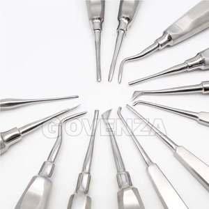 Kit de 13 Piezas de Elevadores y Pinzas Dentales Profesionales de Acero Inoxidable - Juego de Instrumentos Quirúrgicos para Extracción Dental OEM Personalizado - Product Image 4