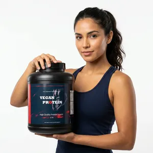 Proteína de Guisante Vegana en Polvo para el Crecimiento Muscular y la Gestión de la Energía, Repuesto Rápido para Adultos, No se Recomienda para Mujeres Embarazadas - Product Image 2
