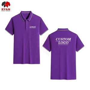 Camisetas Polo de Diseño Personalizado Ryan Pro Gear para Hombre, Estilo Pullover con Panel de Logotipo Personalizado - Product Image 4
