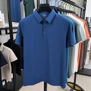Camisa Formal de Punto sin Costuras para Hombre, Transpirable, 100% Poliéster, Antiarrugas, Ecológica, con Cuello Reforzado y Botones a Juego (12 - Product Image 2